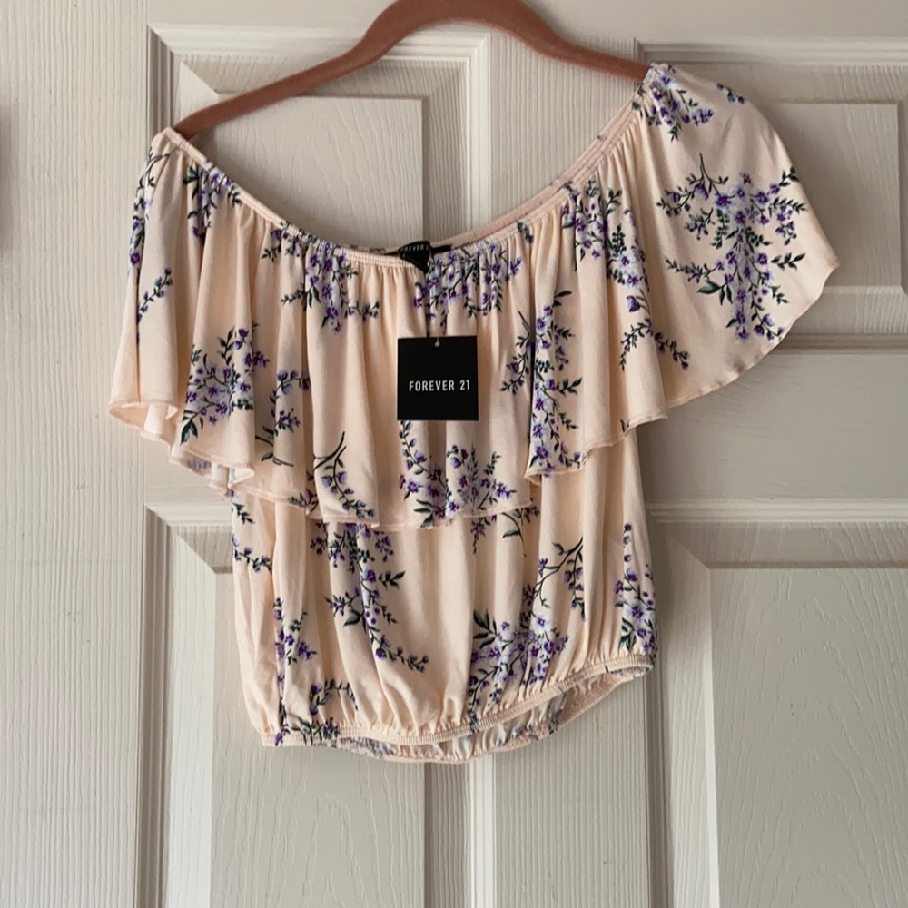 Forever 21 Off The Shoulder Top